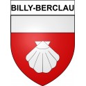 Billy-Berclau 62 ville Stickers blason autocollant adhésif