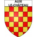 Auxi-le-Château 62 ville Stickers blason autocollant adhésif