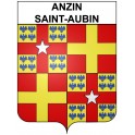 Anzin-Saint-Aubin 62 ville Stickers blason autocollant adhésif