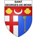 Stickers coat of arms Saint-Georges-de-Mons adhesive sticker