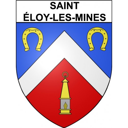 Saint-éloy-les-Mines Sticker wappen, gelsenkirchen, augsburg, klebender aufkleber