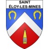 Stickers coat of arms Saint-éloy-les-Mines adhesive sticker