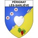 Pegatinas escudo de armas de Pérignat-lès-Sarliève adhesivo de la etiqueta engomada