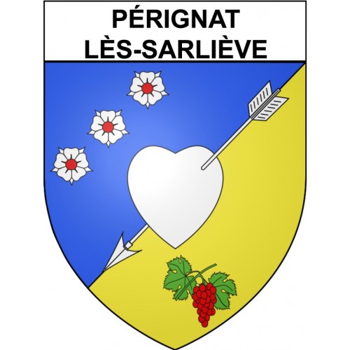 PérignatlèsSarliève 63 ville Stickers blason autocollant adhésif eBay
