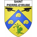 Saint-Pierre-d'Irube 64 ville Stickers blason autocollant adhésif