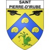 Saint-Pierre-d'Irube 64 ville Stickers blason autocollant adhésif
