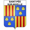 Saint-Pée-sur-Nivelle 64 ville Stickers blason autocollant adhésif