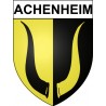 Stickers coat of arms Achenheim adhesive sticker