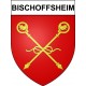 Bischoffsheim Sticker wappen, gelsenkirchen, augsburg, klebender aufkleber