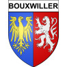 Bouxwiller Sticker wappen, gelsenkirchen, augsburg, klebender aufkleber