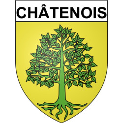 Adesivi stemma Châtenois adesivo