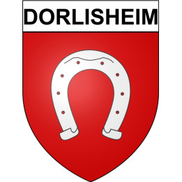 Stickers coat of arms Dorlisheim adhesive sticker