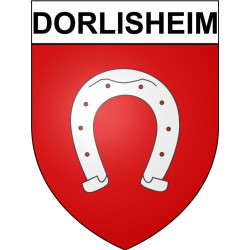 Adesivi stemma Dorlisheim adesivo