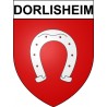 Dorlisheim Sticker wappen, gelsenkirchen, augsburg, klebender aufkleber
