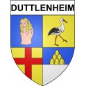 Duttlenheim Sticker wappen, gelsenkirchen, augsburg, klebender aufkleber