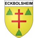 Stickers coat of arms Eckbolsheim adhesive sticker