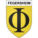Stickers coat of arms Fegersheim adhesive sticker
