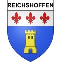 Stickers coat of arms Reichshoffen adhesive sticker