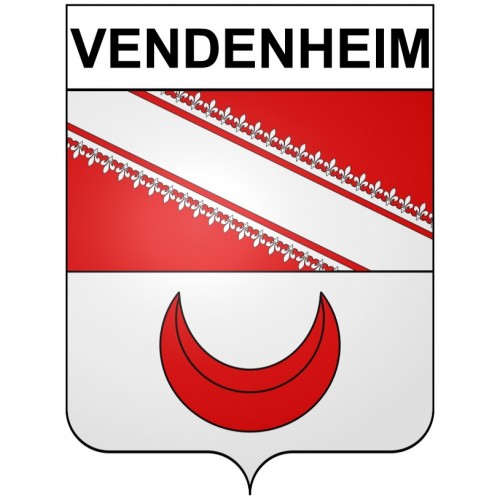 Stickers coat of arms Vendenheim adhesive sticker