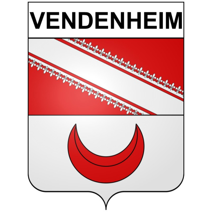 Vendenheim Sticker wappen, gelsenkirchen, augsburg, klebender aufkleber