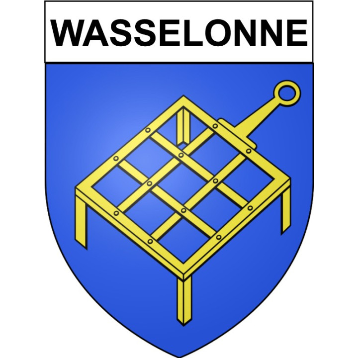 Stickers coat of arms Wasselonne adhesive sticker