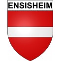 Pegatinas escudo de armas de Ensisheim adhesivo de la etiqueta engomada