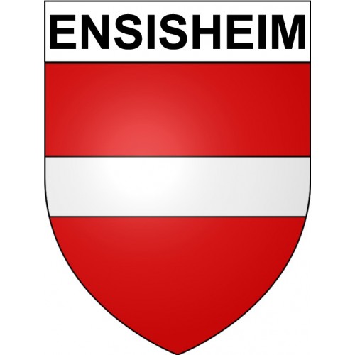 Ensisheim 68 ville Stickers blason autocollant adhésif