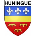 Stickers coat of arms Huningue adhesive sticker