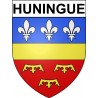 Huningue Sticker wappen, gelsenkirchen, augsburg, klebender aufkleber