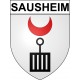 Stickers coat of arms Sausheim adhesive sticker