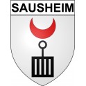 Stickers coat of arms Sausheim adhesive sticker