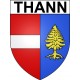 Pegatinas escudo de armas de Thann adhesivo de la etiqueta engomada