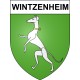 Wintzenheim Sticker wappen, gelsenkirchen, augsburg, klebender aufkleber