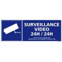 Adesivo di proprietà al di sotto di video sorveglianza logo9 allarme