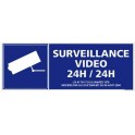 Sticker property under video surveillance logo9 alarm