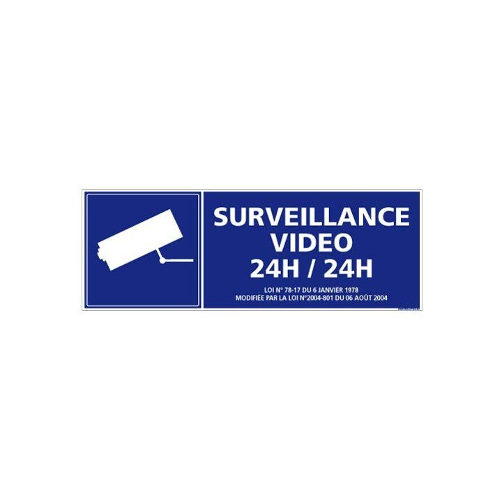 Etiqueta engomada de la propiedad bajo la vigilancia de vídeo logo9 alarma
