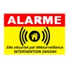 Autocollants maison surveillance electronique alarme 19