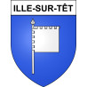 Adesivi stemma Ille-sur-Têt adesivo