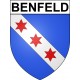 Benfeld Sticker wappen, gelsenkirchen, augsburg, klebender aufkleber