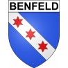 Stickers coat of arms Benfeld adhesive sticker