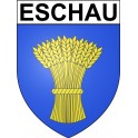 Eschau 67 ville sticker blason écusson autocollant adhésif