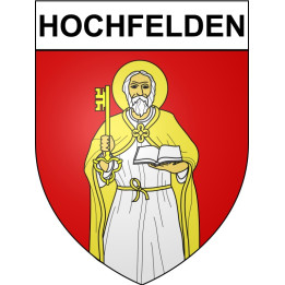 Stickers coat of arms Hochfelden adhesive sticker