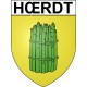 Hœrdt Sticker wappen, gelsenkirchen, augsburg, klebender aufkleber