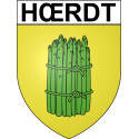 Stickers coat of arms Hœrdt adhesive sticker