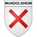 Stickers coat of arms Mundolsheim adhesive sticker