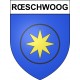 Rœschwoog 67 ville sticker blason écusson autocollant adhésif