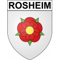 Rosheim 67 ville sticker blason écusson autocollant adhésif