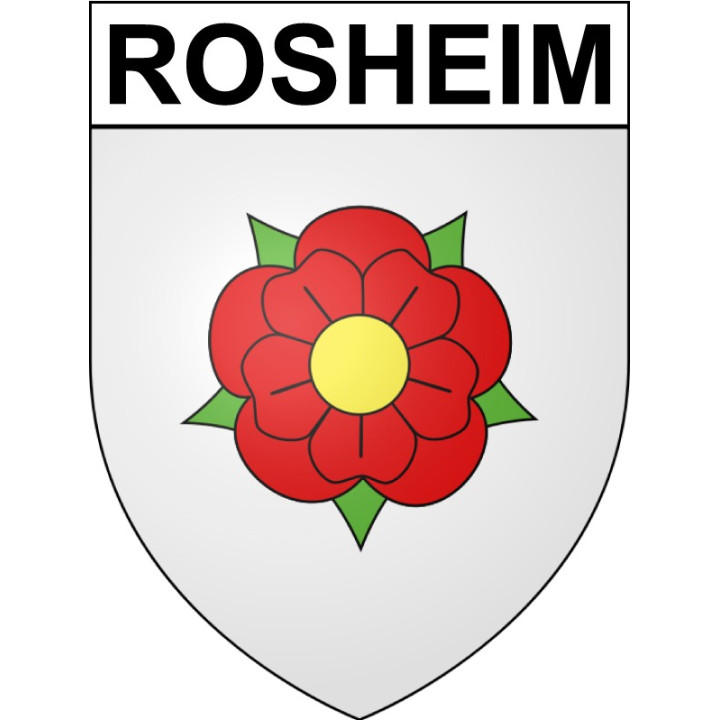 Stickers coat of arms Rosheim adhesive sticker