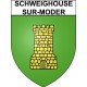 Schweighouse-sur-Moder 67 ville sticker blason écusson autocollant adhésif