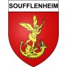 Stickers coat of arms Soufflenheim adhesive sticker